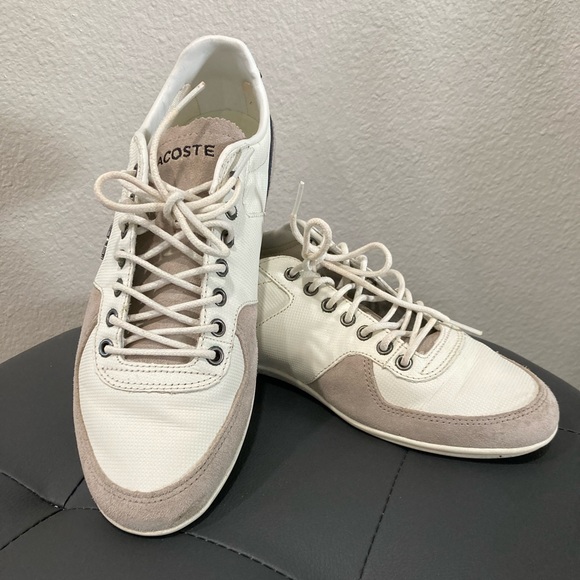 Lacoste Shoes size 8 White and Green - Picture 2 of 7